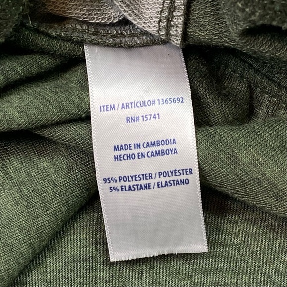 Splendid Green Camo Side Panel Jogger Size Small - Picture 6 of 9